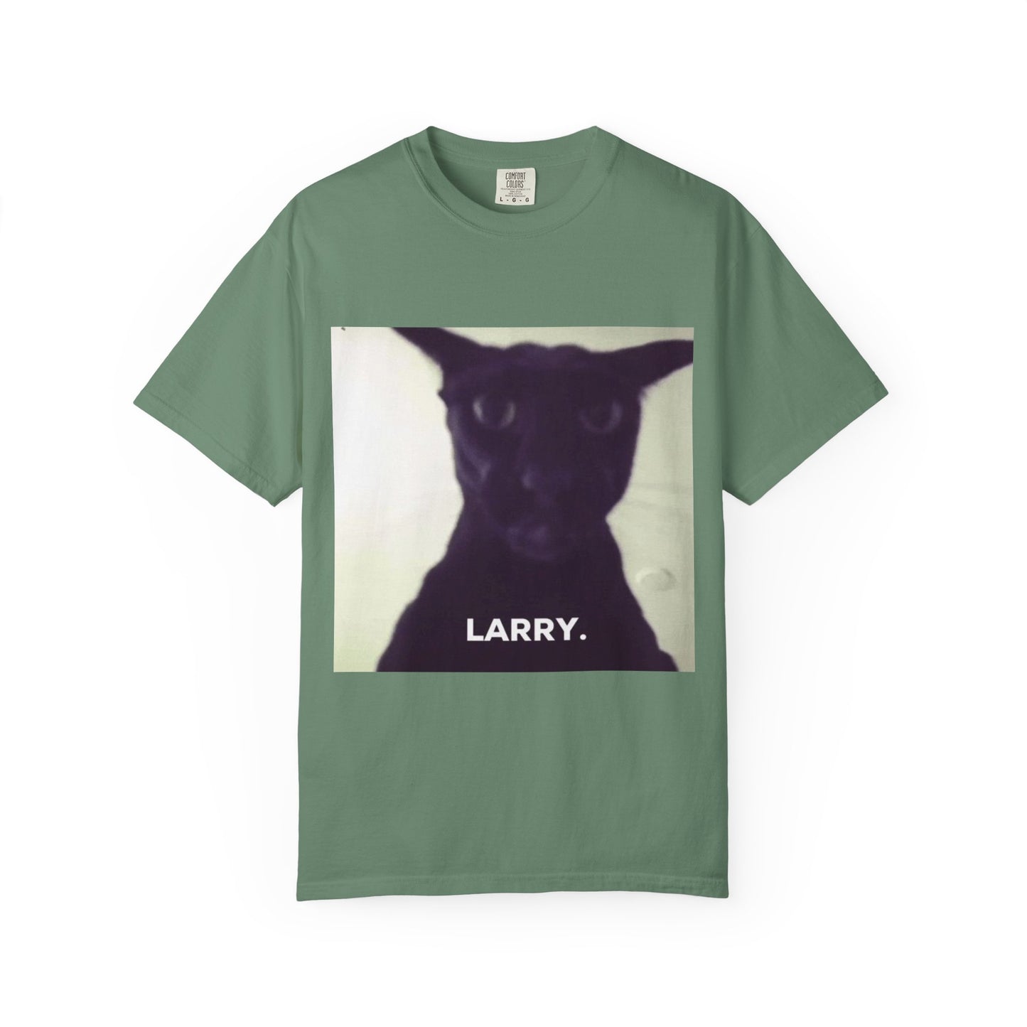Unisex Garment-Dyed T-Shirt with Larry the Cat Design | Fun Cat Lover Tee, Gift for Pet Owners, Casual Wear, Birthday Gift, Animal [...]